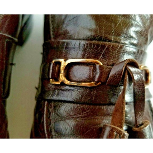 FOOTJOY Brown Leather Dress Loafers Sz 11.5 AAA A Extra Narrow Tassels - Picture 10 of 12